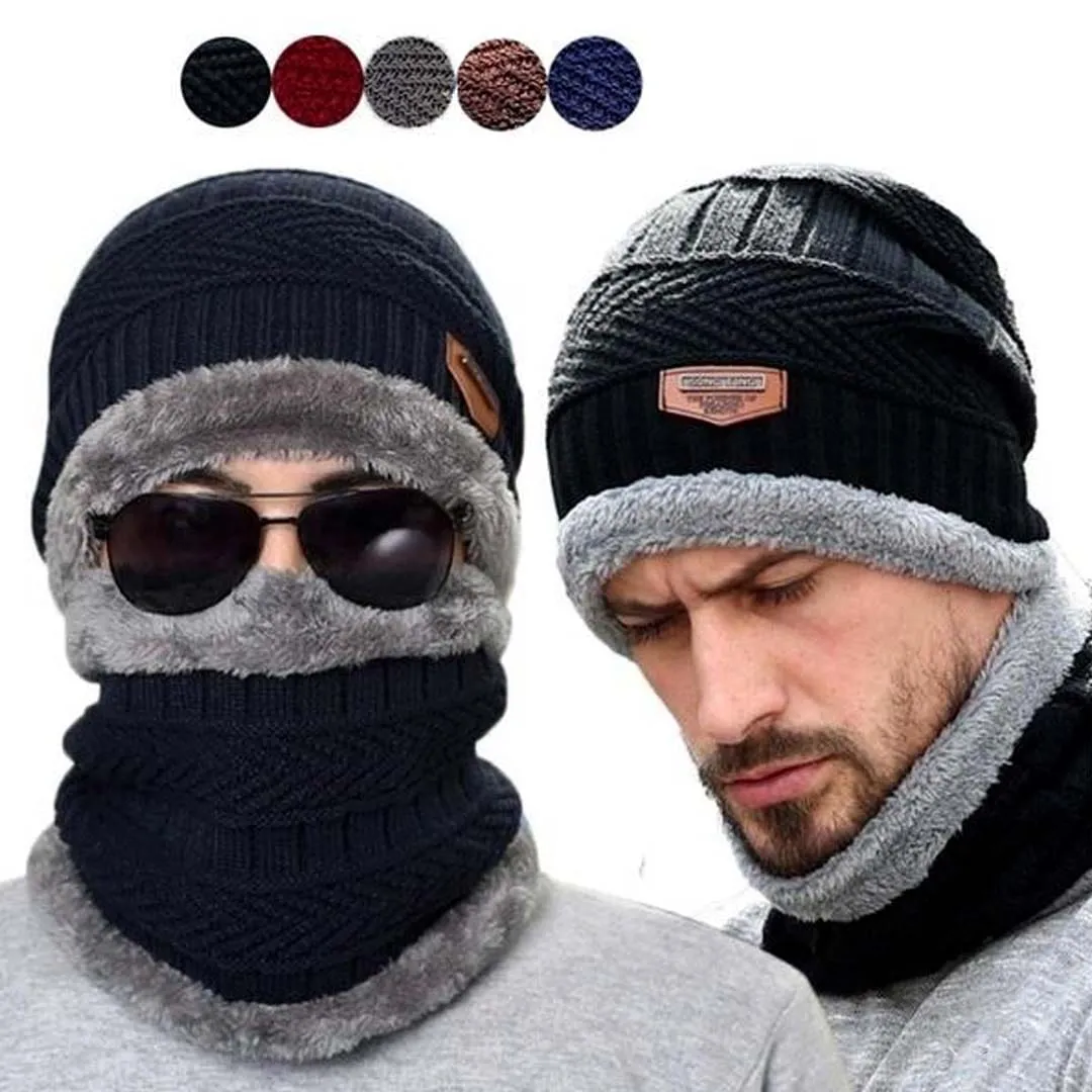 Head & Neck Unisex Beanie With Neck Warmer