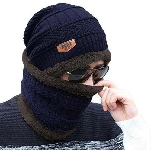 Head & Neck Unisex Beanie With Neck Warmer