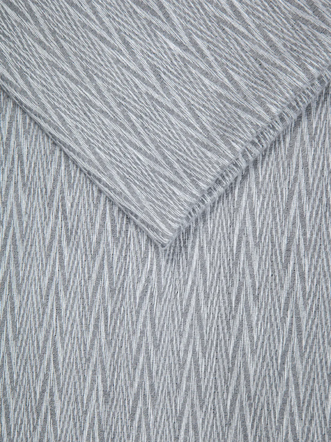 Herringbone Scarf - Grey