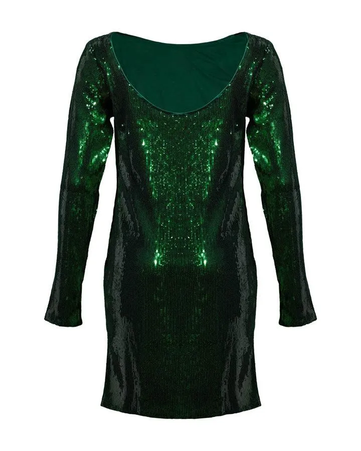 Hugo Boss Emaxa Sequin Dress