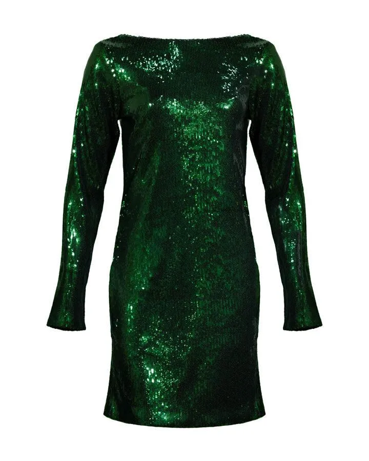 Hugo Boss Emaxa Sequin Dress