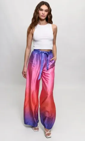 Hutch Wide Leg Pant Sunset Gradient