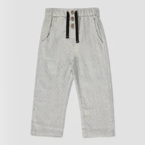 Hykka pant in grey dot