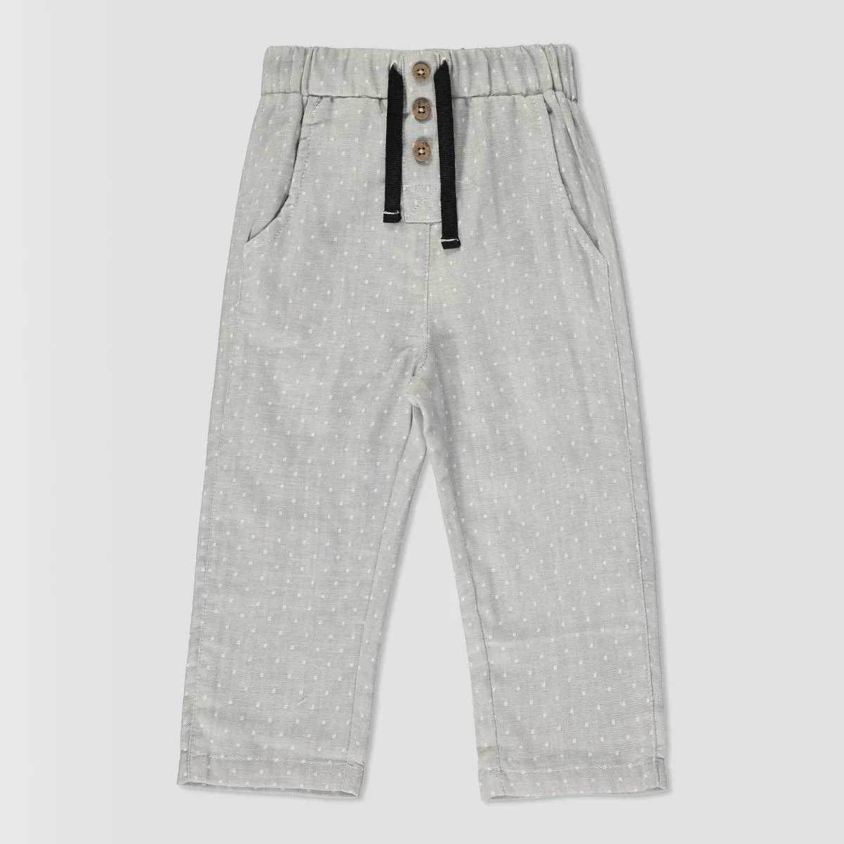 Hykka pant in grey dot