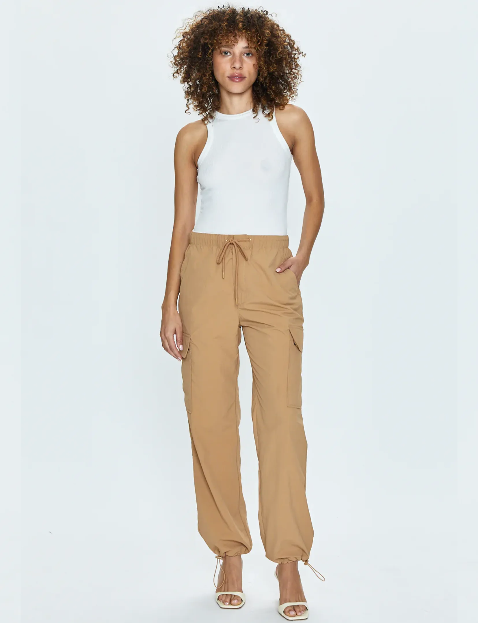 Jade Lightweight Cargo Trouser, Camel