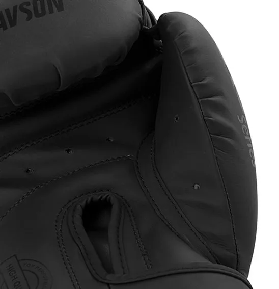 JAVSON BOXING GLOVES BLACK MATT RAGER SERIES