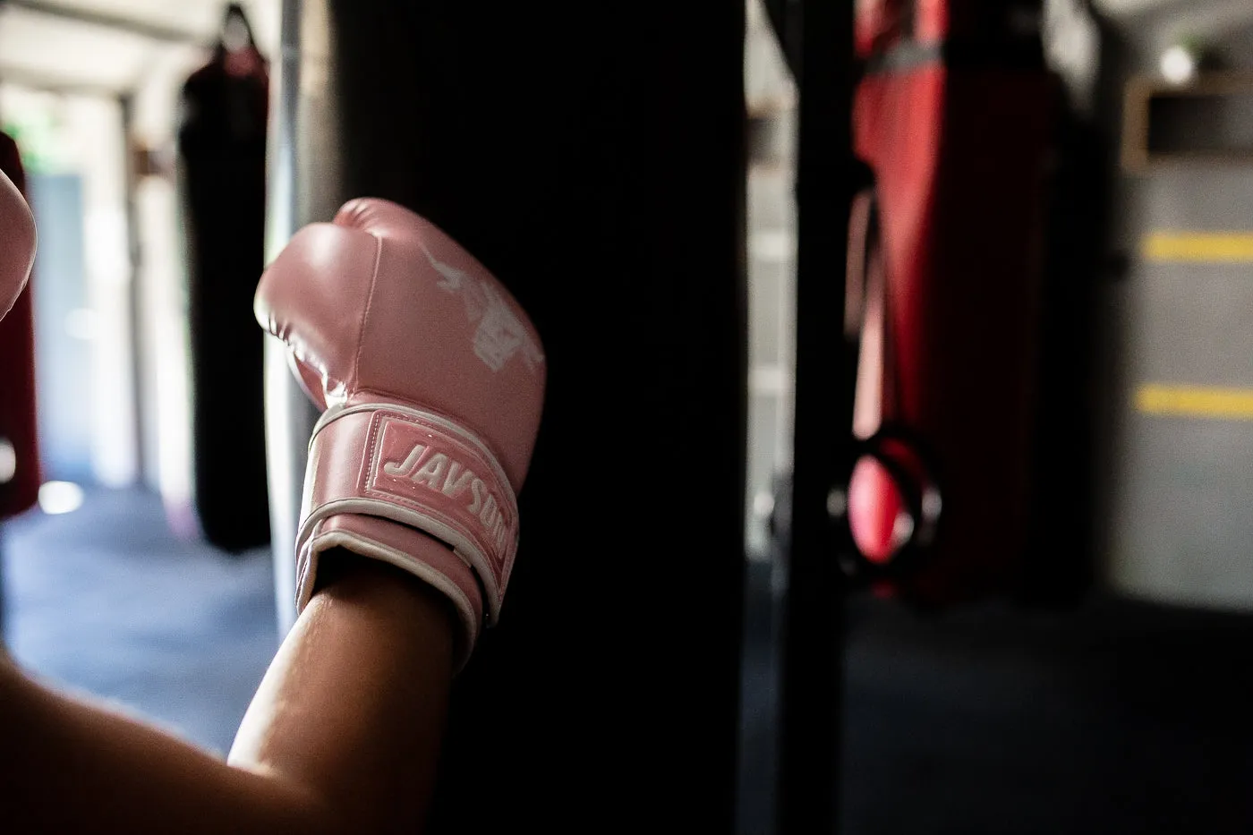 JAVSON BOXING GLOVES TODA SERIES PINK/WHITE