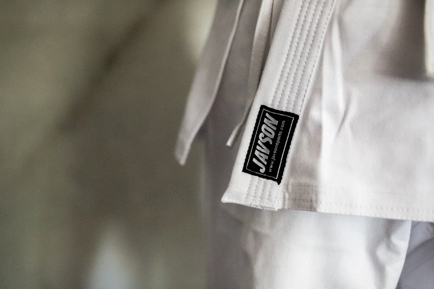 JAVSON KARATE UNIFORM 8OZ POLY COTTON WHITE