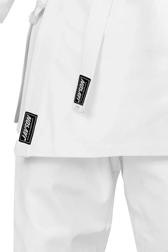 JAVSON KYOKUSHIN UNIFORM 12OZ 100% COTTON WHITE