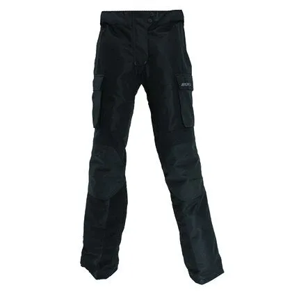 Joe Rocket Free Flyt Mens Mesh Overpants Black/Black