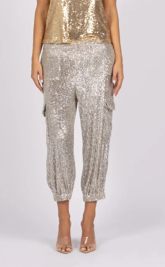 Joey The label Mossy Sequin Jogger