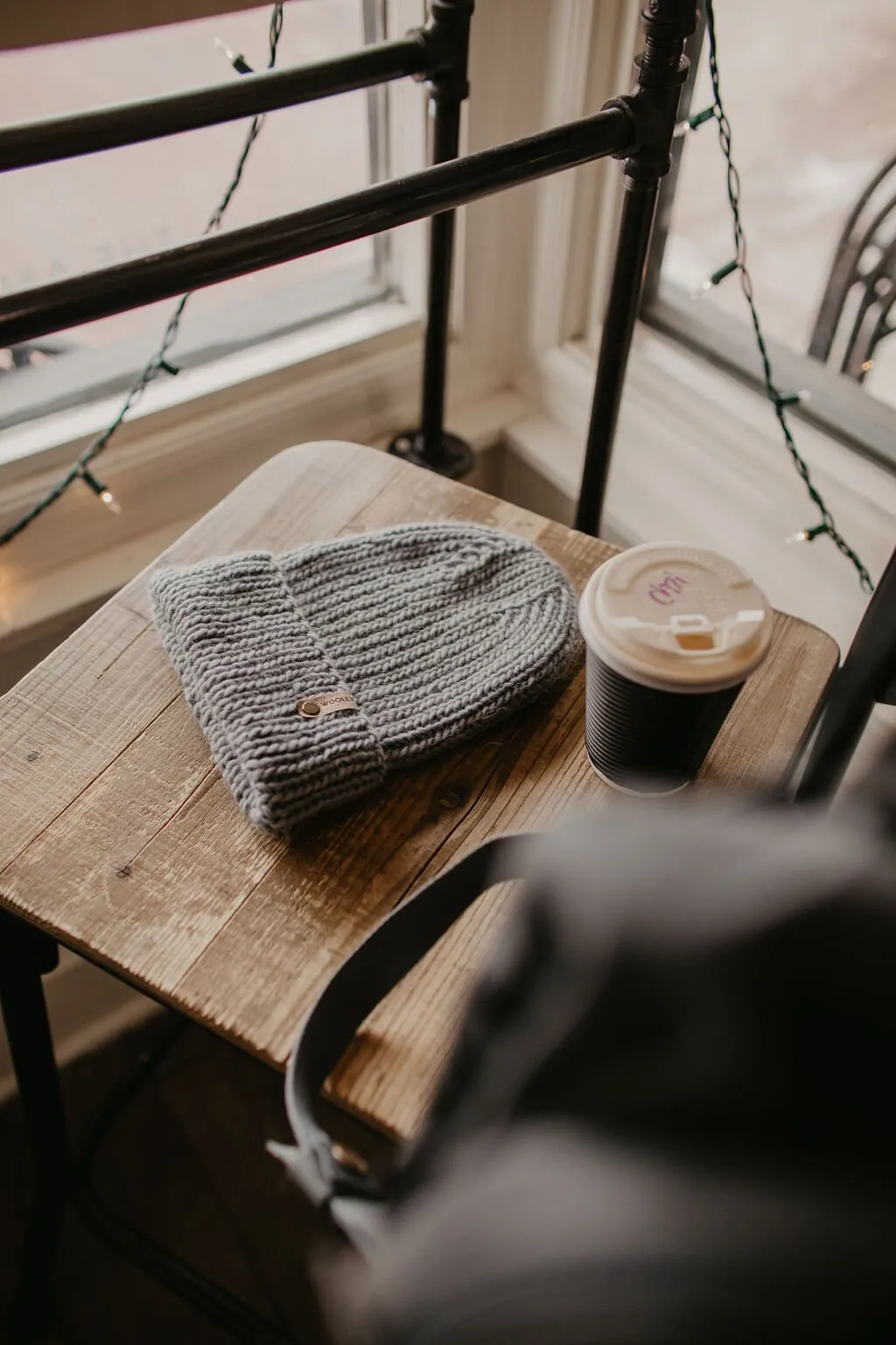 KNITTING PATTERN: Wildwood Beanie, Easy Ribbed Hat Knitting Pattern for Super Bulky and Bulky Yarn