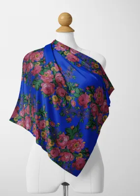 Kokums Revenge Royal Satin Shawl