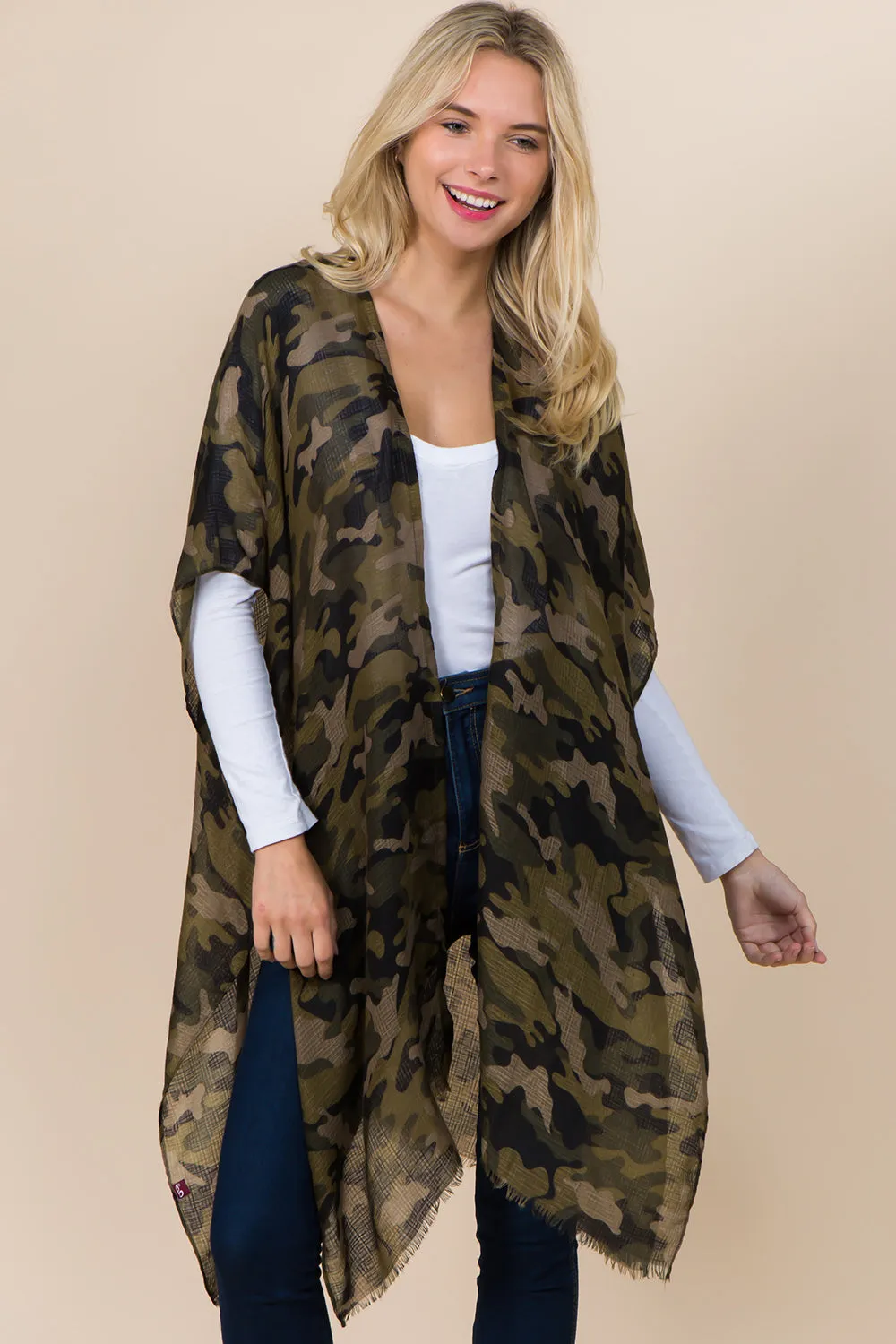 KP-1D67 camouflauge kimono