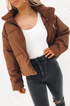 Landon Bomber Jacket Brown