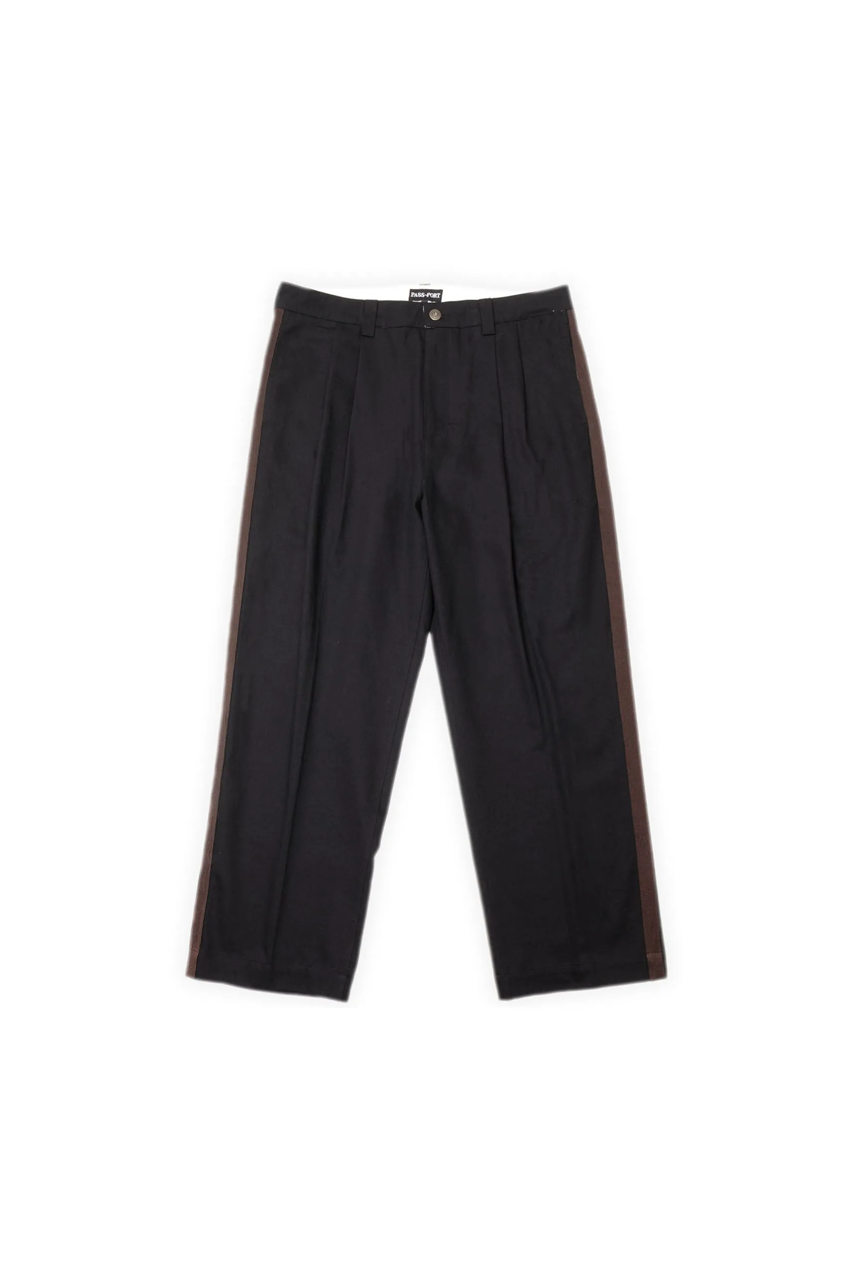 LEAGUES CLUB SIDE STRIPE PANT (Black/Brown)