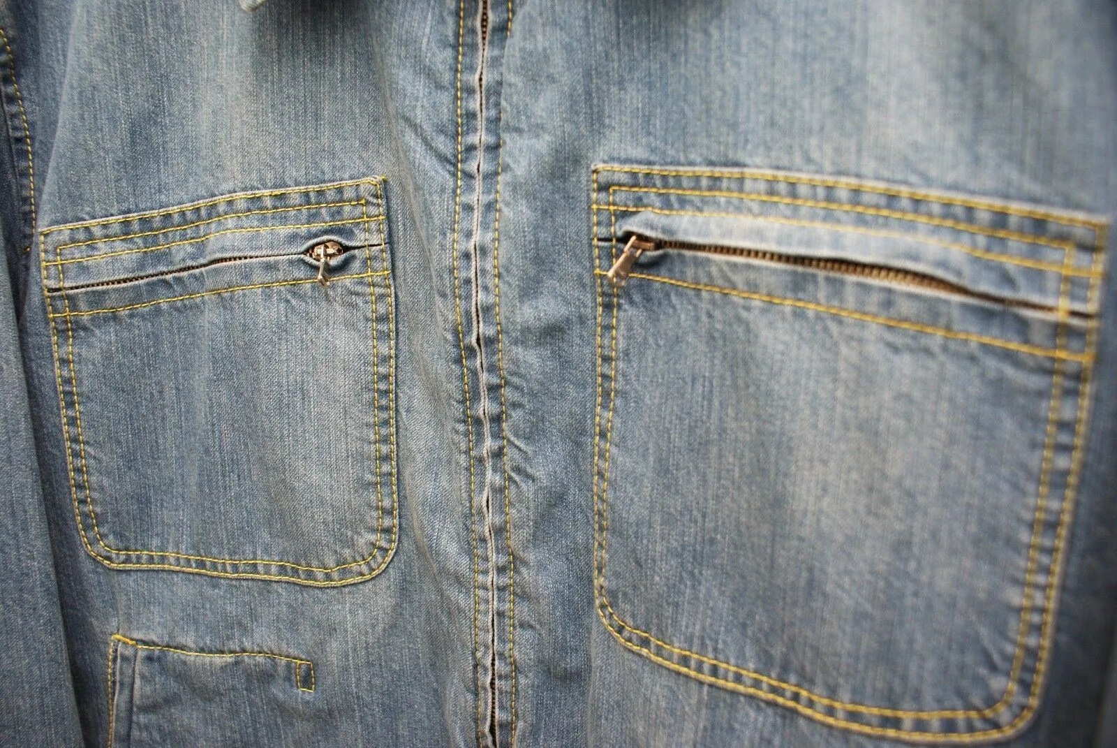 Light Blue Wash Denim Jacket