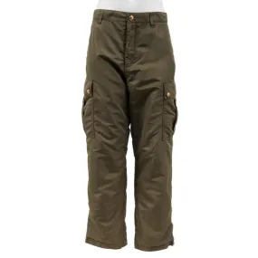 Lightweight Nylon Cargo Pants Olive Green