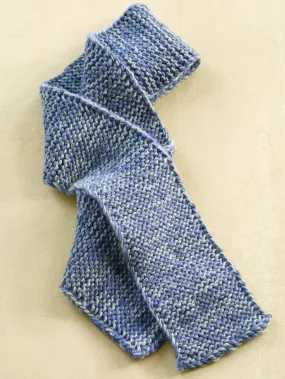 Loom Knit Tweedy Scarf