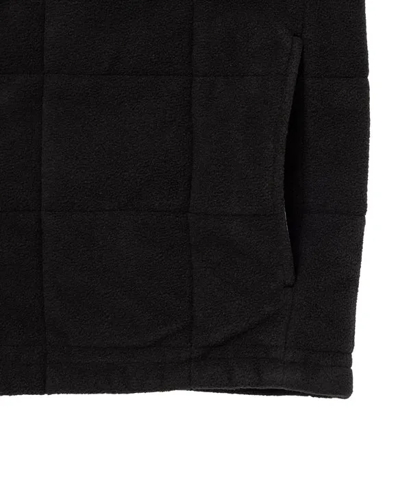 LQQK Studio/QUILTED BUTTON DOWN (BLACK)