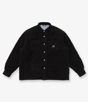 LQQK Studio/QUILTED BUTTON DOWN (BLACK)