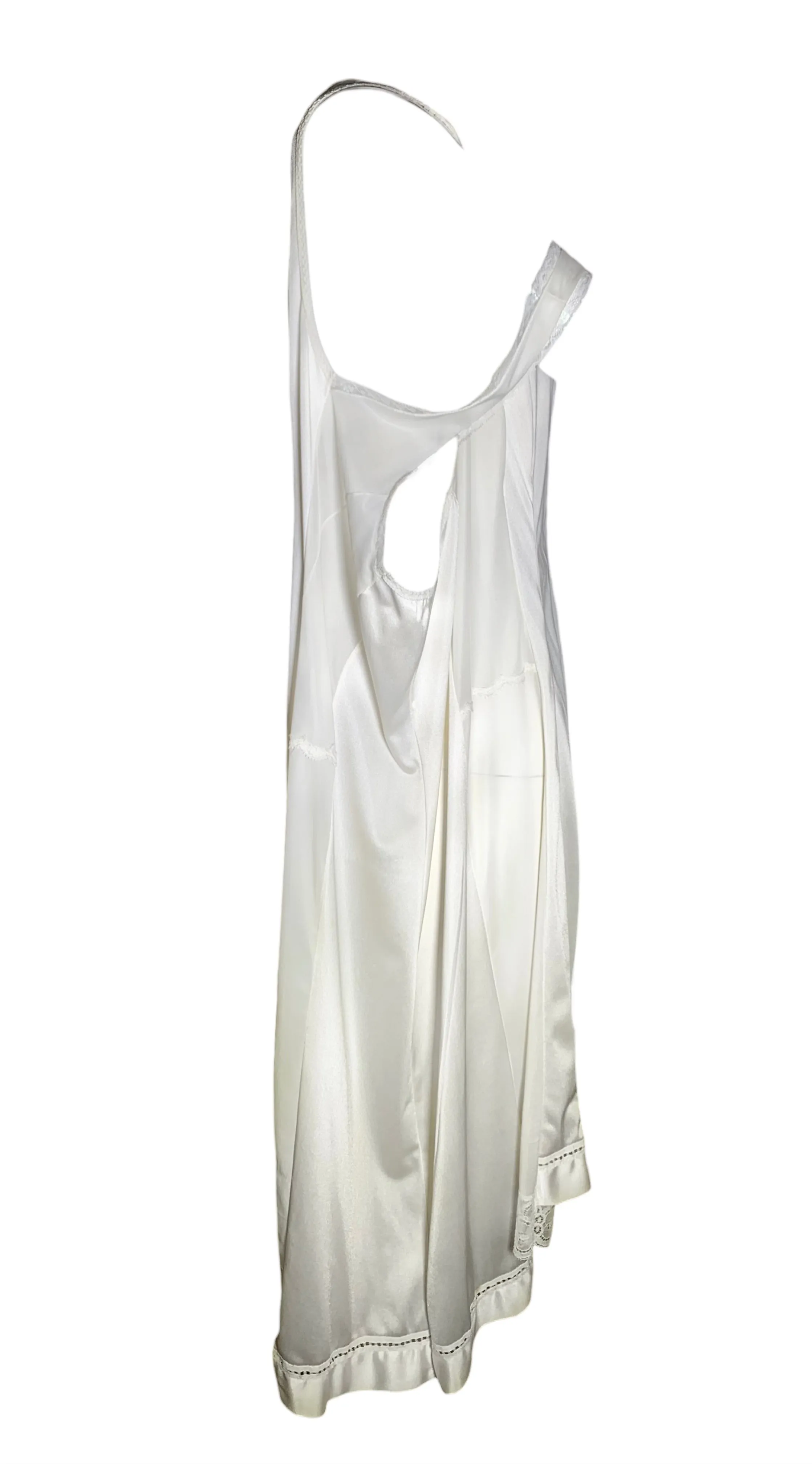 Maison Margiela Artisanal Spring 2000 Oversized Collection Ivory Lace Slip, RARE