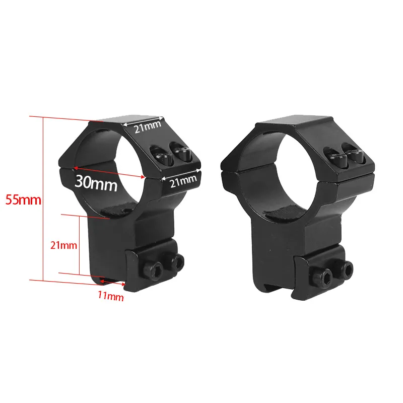 Marksman 30mm Sight Mount with Height 21mm