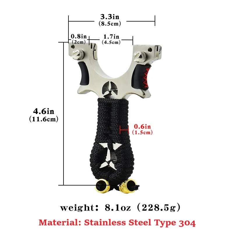 Marksman® Flying Bird Mercedes Benz Stainless Steel Slingshot