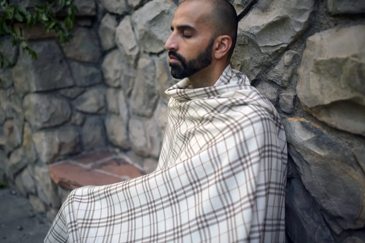 Meditation Shawl / Meditation Blanket / Prayer Shawl for Men Women (Strength)