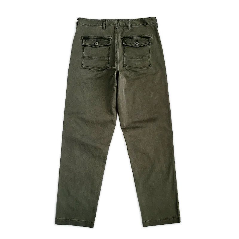 Men's Cargo Pants Straight Slim Fit