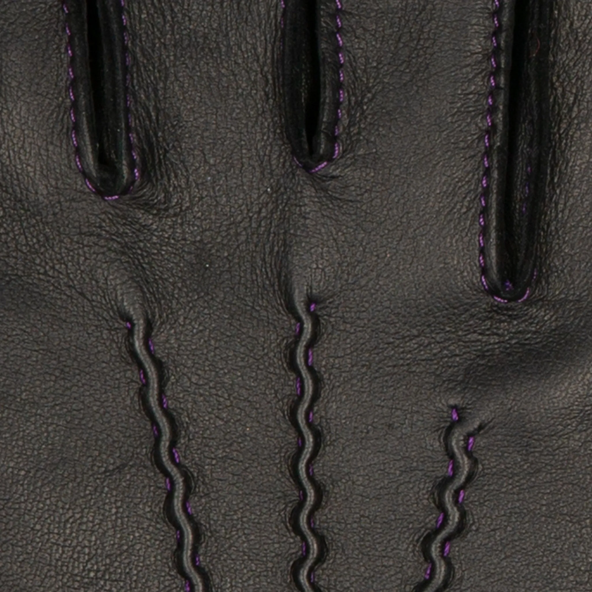 Men’s Heritage Three-Point Cashmere-Lined Leather Gloves with Colour Contrast Details