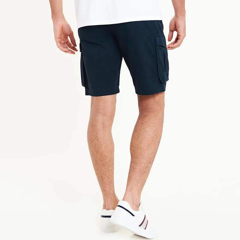 Men's Solid Color Casual Cargo Shorts