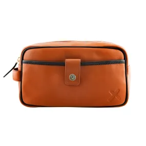 Men's The Suited Racer Smooth Nappa Leather Wash Bag