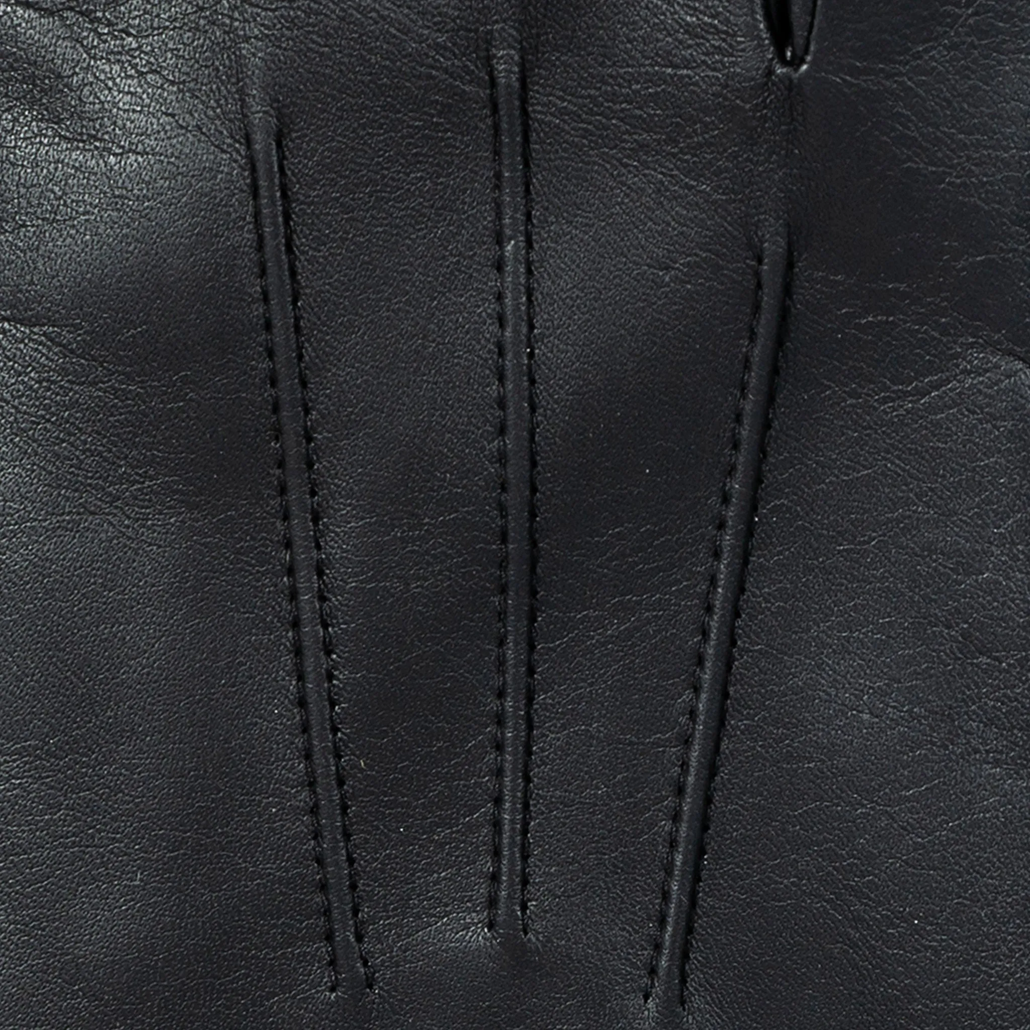 Men's Three-Point Cashmere-Lined Leather Gloves