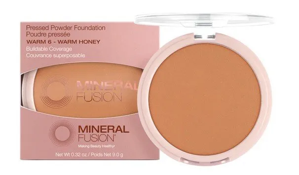 Mineral Fusion Pressed Base Warm 7 0.32 oz Powder