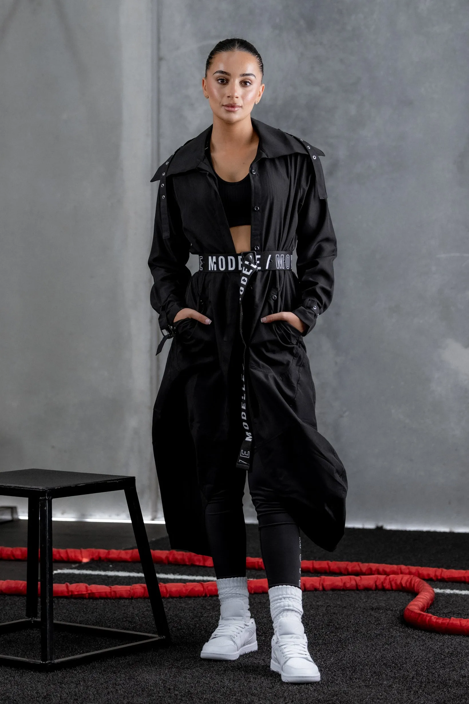 Modelle/Move Parachute Maxi Jacket