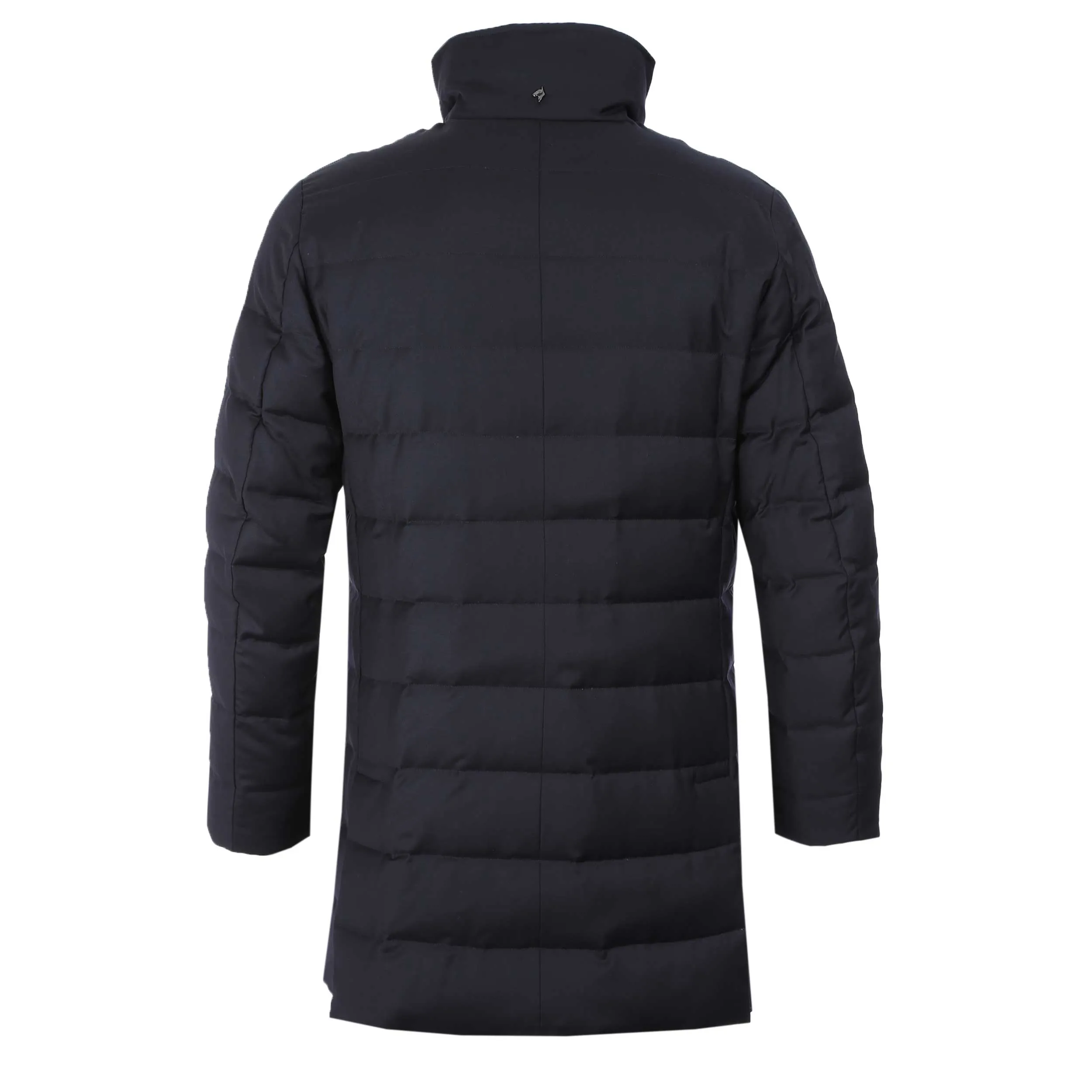 Montecore 3/4 Length Padded Jacket in Navy