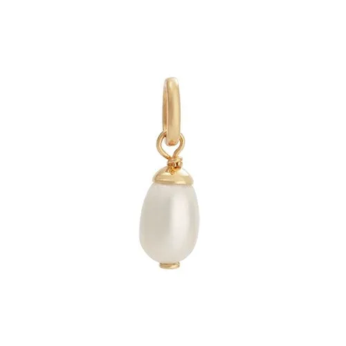 Moonrise Pearl Charm (18K Gold Vermeil)