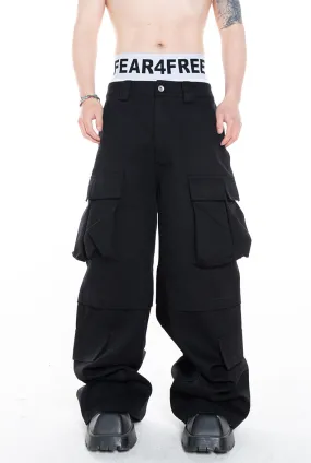 Multi-pocket cargo pants