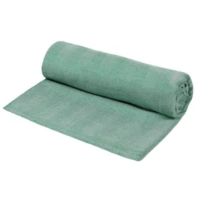 Mush Ultra-Soft, Light Weight & Thermoregulating, All Season 100% Bamboo Blanket & Dohar (Green, Small - 3.33 x 4.5 ft)