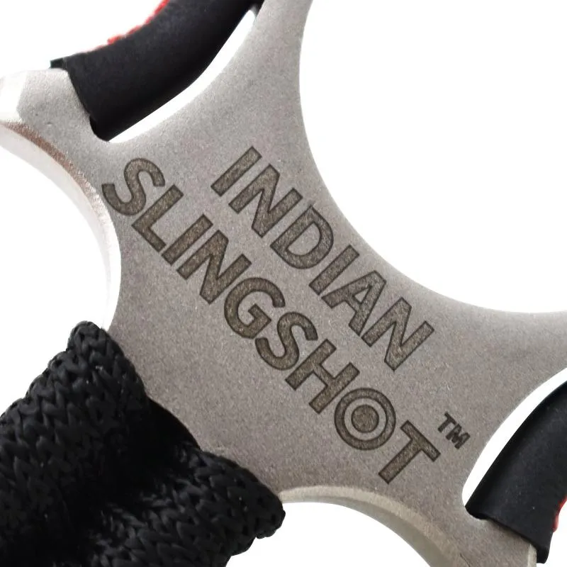 New Indian Bulls Eye Stainless Steel Slingshot