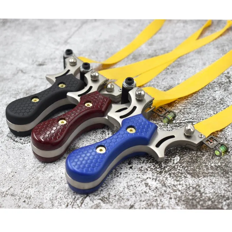 New Solid Metal Patch Stainless Steel Slingshot