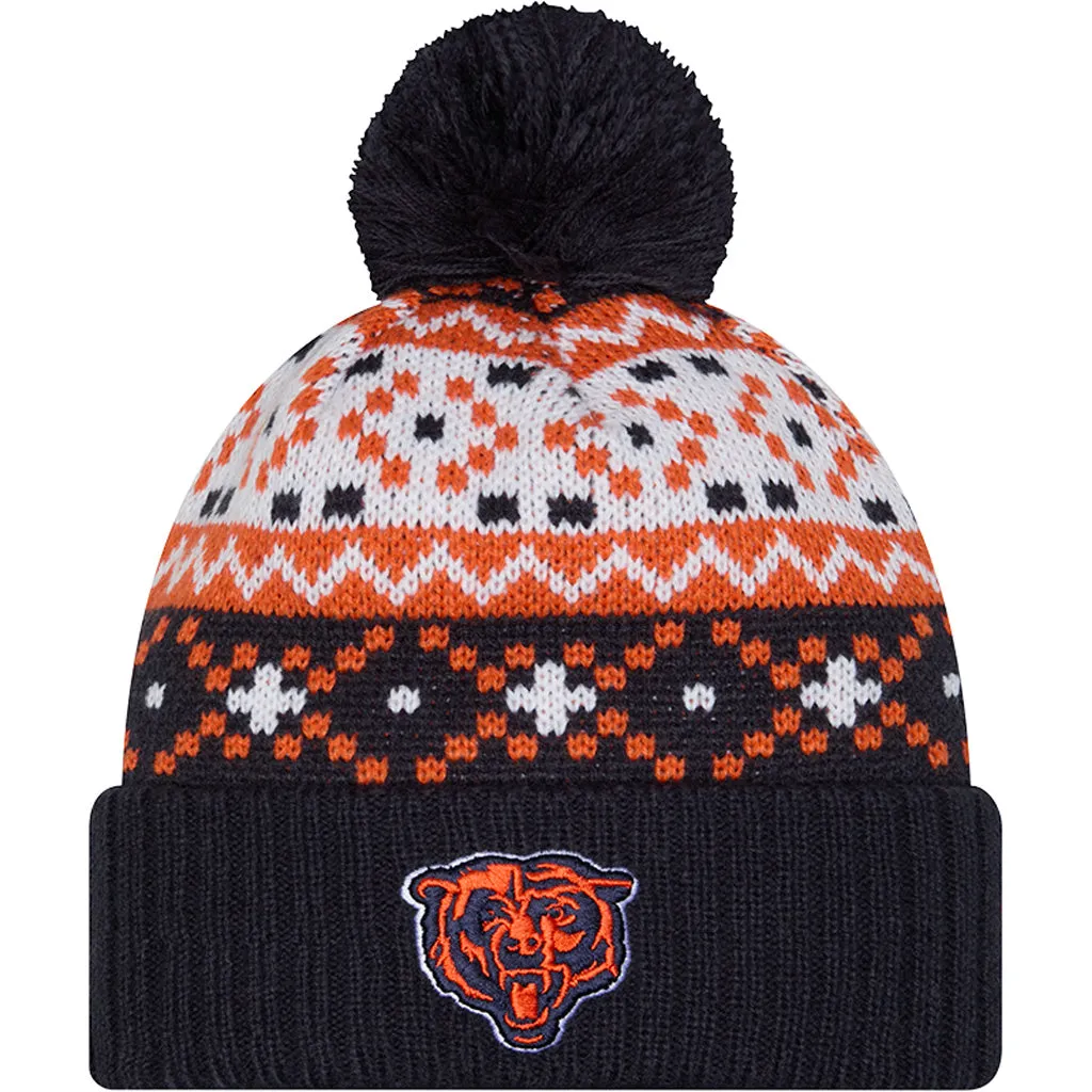 NFL Chicago Bears New Era Nostalgia Knit Hat