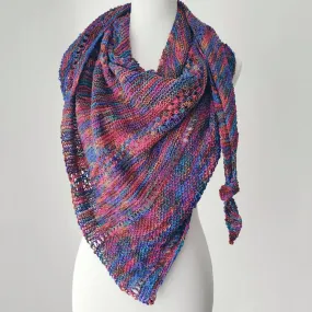 Openwork Lattice Lace Weight Shawl Kit