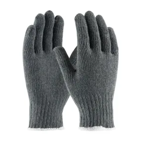 PIP 35-C500/M Seamless Knit Cotton/Polyester Glove, Gray, Medium, 1 Dozen