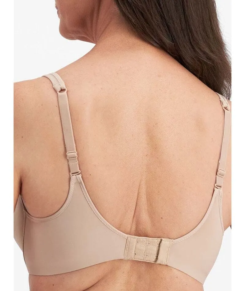 Playtex Ultralight Illusion Neckline Underwire Bra - Nude