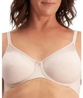 Playtex Ultralight Illusion Neckline Underwire Bra - Sandshell