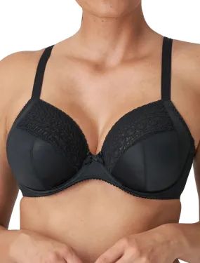 PrimaDonna Montara Plunge Cup Wire Bra, Black | Black Primadonna Montara bra | PrimaDonna Black Plunge Bra