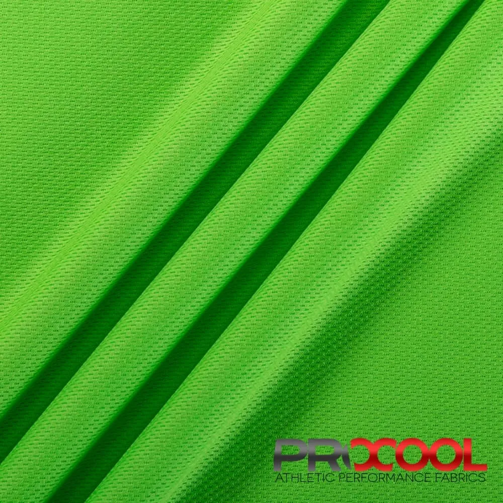 ProCool® Dri-QWick™ Jersey Mesh CoolMax Fabric (W-434)