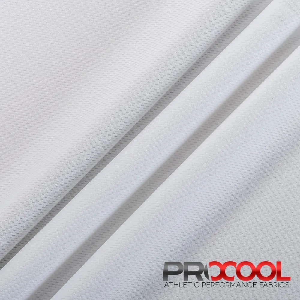 ProCool® Dri-QWick™ Jersey Mesh CoolMax Fabric (W-434)